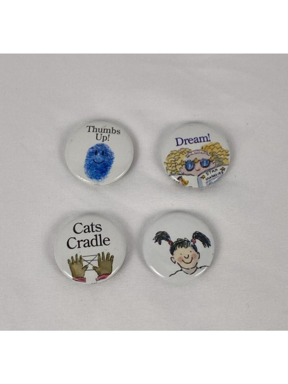Lot of 14 VTG American Girl Grin Pins--Pleasant Company 1990s Collectibles Lot B - Picture 3 of 6